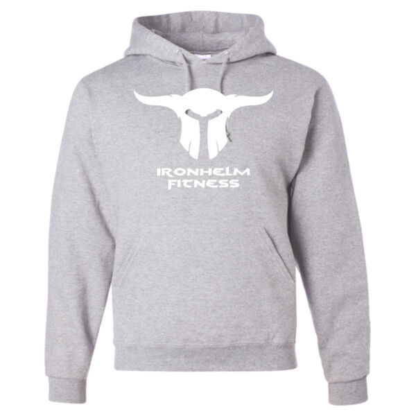IRONHELM Fitness Hooded Pullover (Ash) Thumbnail