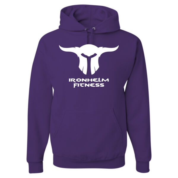 IRONHELM Fitness Hooded Pullover (Deep Purple) Thumbnail