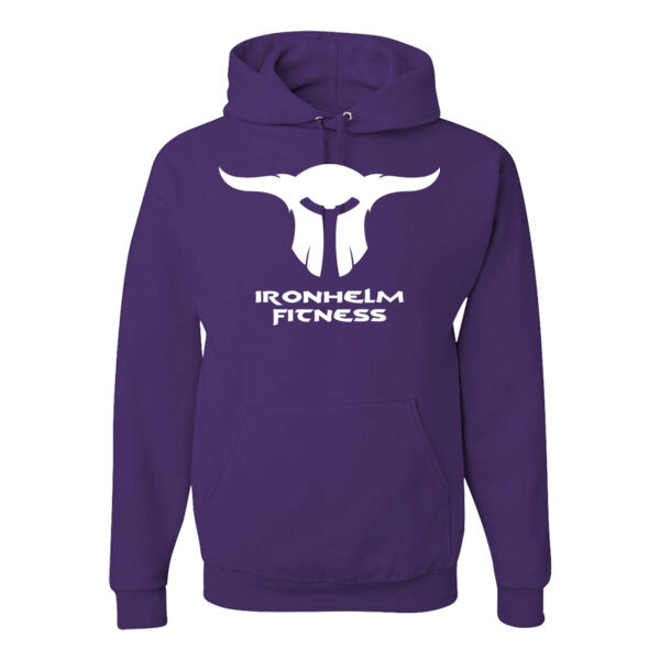 IRONHELM Fitness Hooded Pullover (Deep Purple) Thumbnail
