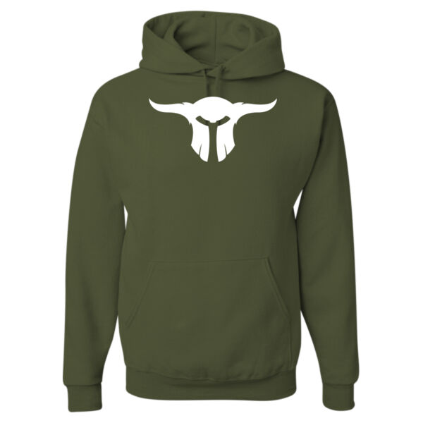 Barbarian Bar Hooded Pullover (Military Green) Thumbnail