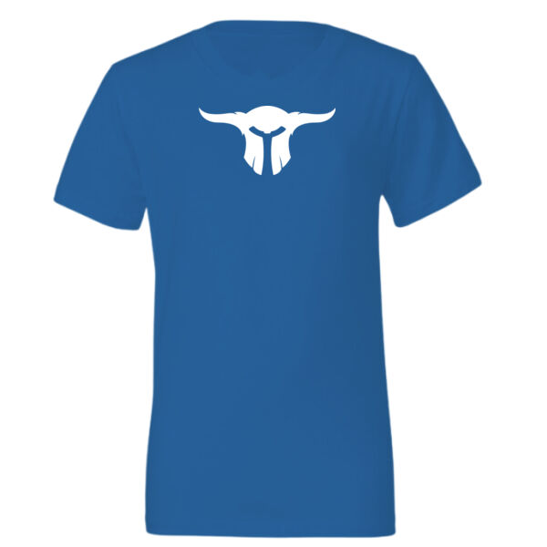 Kids Barbarian Bar Fitness Shirt (Columbia Blue) Thumbnail