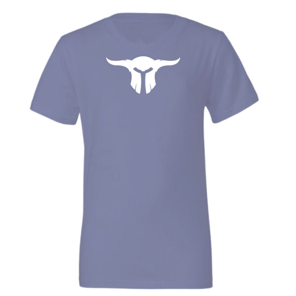 Kids Barbarian Bar Fitness Shirt (Lavender Blue) Thumbnail