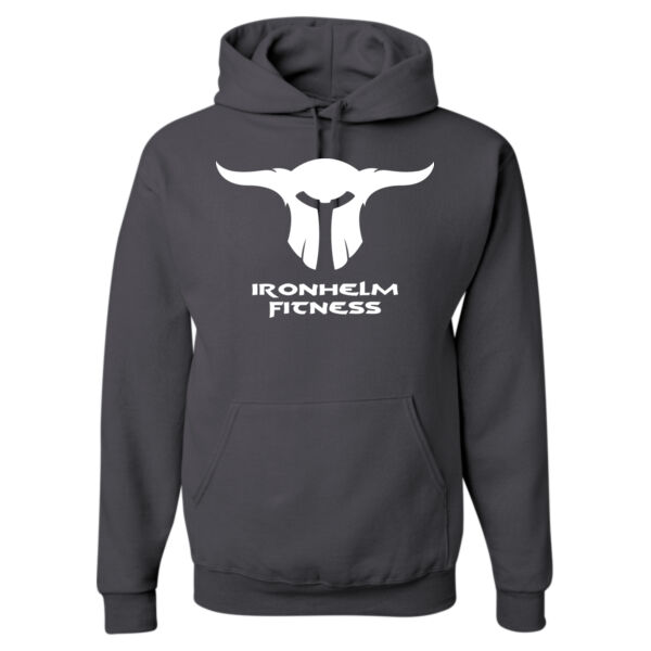 IRONHELM Fitness Hooded Pullover (Charcoal Grey) Thumbnail