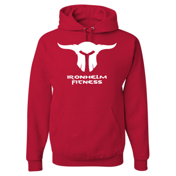 IRONHELM Fitness Hooded Pullover (Red) Thumbnail