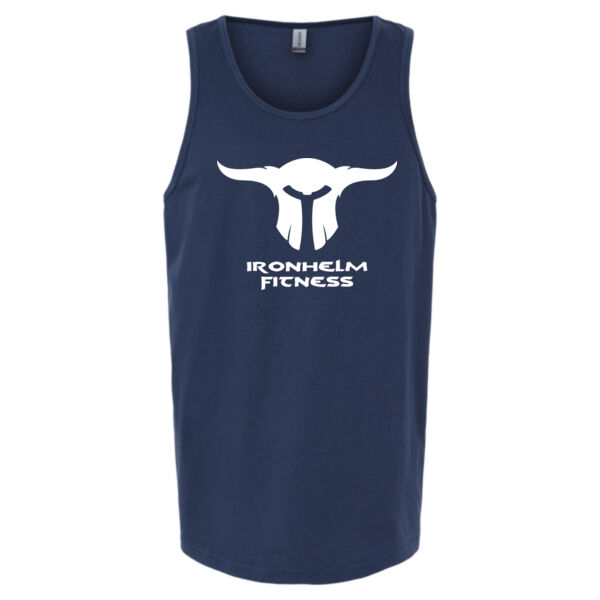 IRONHELM Fitness Tank (Navy) Thumbnail